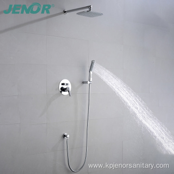 Square Concealed Hot and Cold Waterfall Shower Faucet